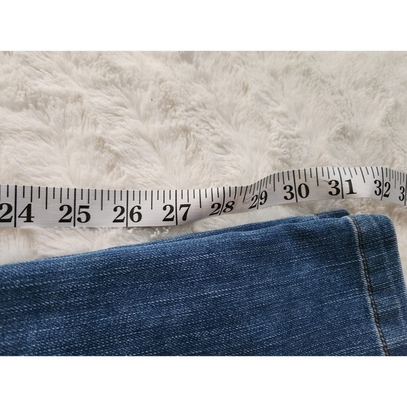 Reba Blue Denim Jeans Womens Size 6 Bootcut Medium Wash Inseam 31" - Picture 8 of 9